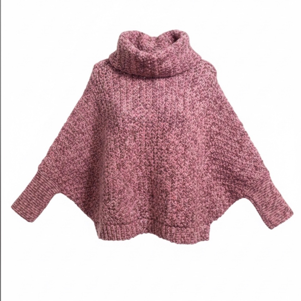 Hand Made Cozy Pink Knit Sweater